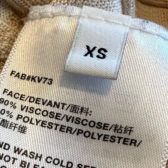 Lafayette 148 Gingham Responsible Matte Crepe Short Sleeve Sweater Stretch XS - Picture 10 of 10